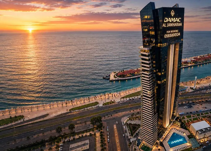 شقة شقه باإطلالة بحرية برج داماكDamacAlJawharah جدة, المملكة العربية السعودية